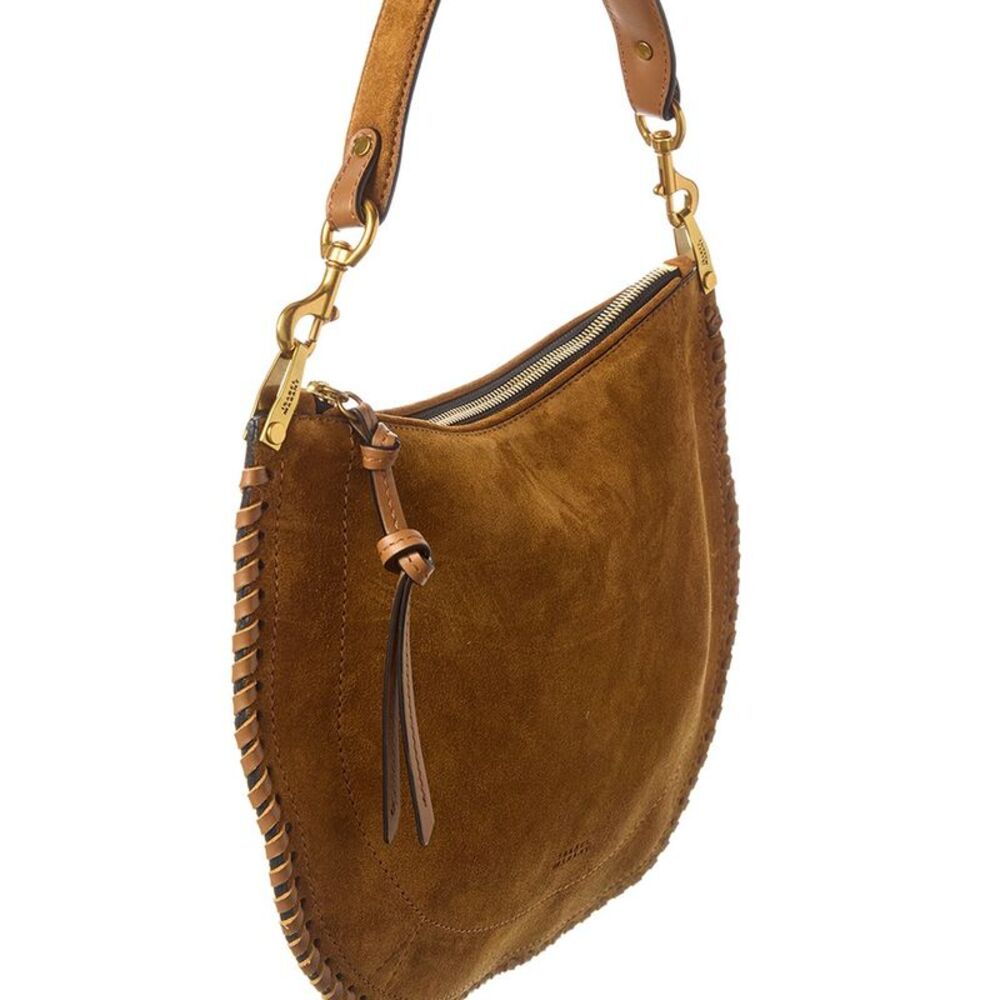 Isabel Marant Oskan Suede Hobo Bag, Brown - Picture 3 of 4